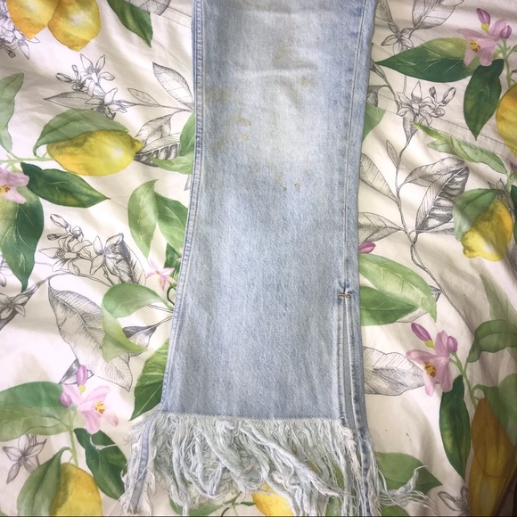 Zara fringe jeans - Picture 2 of 3